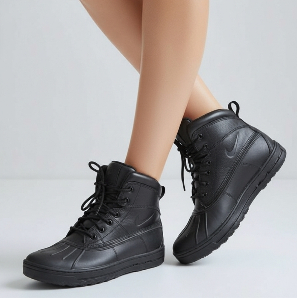 Nike ACG Woodside 2 High GS black duck boots